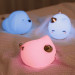 Baseus Silicone Night LED Light Kitty (DGAM-A02) - силиконова детска нощна лампа с три вида светлина (бял) 12