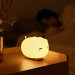 Baseus Silicone Night LED Light Kitty (DGAM-A02) - силиконова детска нощна лампа с три вида светлина (бял) 8