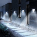 Baseus 4x Outdoor Garden Solar Street LED Lamp with a Motion Sensor (DGNEN-B01) - 4 броя външни соларни LED лампи (черен) 8