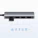 Ugreen USB-A 3.2 Gen 1 Hub 4-port CM219 - 4-портов USB-A хъб и microUSB вход за компютри и лаптопи (тъмносив) 10