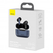 Baseus SIMU S1 Pro TWS ANC Headset (NGS1P-0A) - безжични Bluetooth слушалки със зареждащ кейс за мобилни устройства (тъмносив) 18