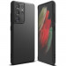 Ringke Air S Case - силиконов (TPU) калъф за Samsung Galaxy S21 Ultra (черен) 1