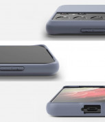 Ringke Air S Case - силиконов (TPU) калъф за Samsung Galaxy S21 Ultra (черен) 3