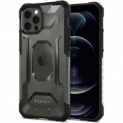 Spigen Nitro Force Case - хибриден кейс с най-висока степен на защита за iPhone 12 Pro Max (черен)