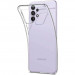 Spigen Liquid Crystal Case - тънък качествен силиконов (TPU) калъф за Samsung Galaxy A32 4G (прозрачен)  2