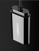 Ugreen USB External Sound Audio Card 15 cm - външна саунд карта с USB и 3.5 мм изходи за компютри (15 см) (черен) 7