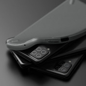 Ringke Onyx Case - силиконов (TPU) удароустойчив кейс за Samsung Galaxy A12 (черен) 3