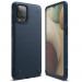 Ringke Onyx Case - силиконов (TPU) удароустойчив кейс за Samsung Galaxy A12 (син) 1