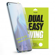 Ringke Dual Easy Wing 2x Screen Protector - 2 броя матирано защитно покритие с извити ръбове за целия дисплей на OnePlus 9 Pro