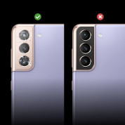 Ringke Camera Styling Lens Cover - предпазна плочка за камерата на Samsung Galaxy S21 (черен) 4