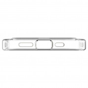 Spigen Crystal Slot Case - силиконов (TPU) кейс с отделение за кр. карти за iPhone 12 Pro Max (прозрачен) 8