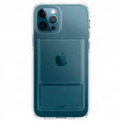 Spigen Crystal Slot Case for iPhone 12, iPhone 12 Pro (transparent) 2