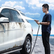 Baseus Simple Life Car Wash Spray Nozzle 7.5m (CRXC01-A01) - преносим воден пистолет за почистване на автомобил (черен) 17