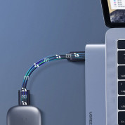 Ugreen Multifunctional Hub 2x USB-C - мултифункционален хъб за свързване на допълнителна периферия за MacBook Pro (тъмносив) 4