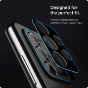 Spigen Optik Lens Protector - комплект 2 броя предпазни стъклени протектори за камерата на Samsung Galaxy A52 (черен)  4