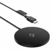 Spigen PowerArc USB-C Magnetic Wireless Qi Charger 7.5W  (black)
