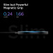 Spigen PowerArc USB-C Magnetic Wireless Qi Charger 7.5W - поставка (пад) за безжично зареждане за iPhone с Magsafe (черен) 6