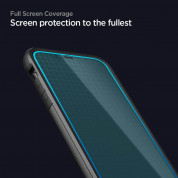 Spigen Glass.Tr Align Master Full Cover Tempered Glass - калено стъклено защитно покритие за целия дисплей на Samsung Galaxy A52 (черен-прозрачен) 6