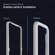 Spigen Glass.Tr Align Master Full Cover Tempered Glass - калено стъклено защитно покритие за целия дисплей на Samsung Galaxy A52 (черен-прозрачен) 4