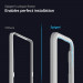 Spigen Glass.Tr Align Master Full Cover Tempered Glass - калено стъклено защитно покритие за целия дисплей на Samsung Galaxy A52 (черен-прозрачен) 5