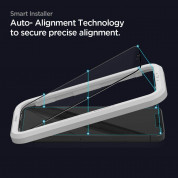Spigen Glass.Tr Align Master Full Cover Tempered Glass - калено стъклено защитно покритие за целия дисплей на Samsung Galaxy A52 (черен-прозрачен) 1