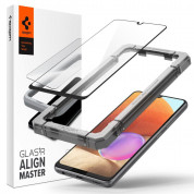 Spigen Glass.Tr Align Master Full Cover Tempered Glass for Samsung Galaxy A32 4G (black-clear)