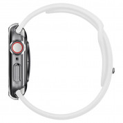 Spigen Thin Fit Case - качествен твърд кейс за Apple Watch 44мм (прозрачен) 2