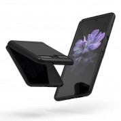 Ringke Slim PC Case - поликарбонатов кейс за Samsung Galaxy Z Flip (черен) 1