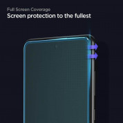 Spigen Glass.Tr Align Master Full Cover Tempered Glass - калено стъклено защитно покритие за целия дисплей на Samsung Galaxy A72 (черен-прозрачен) 2