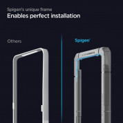 Spigen Glass.Tr Align Master Full Cover Tempered Glass - калено стъклено защитно покритие за целия дисплей на Samsung Galaxy A72 (черен-прозрачен) 3