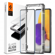Spigen Glass.Tr Align Master Full Cover Tempered Glass for Samsung Galaxy A72 (black-clear)
