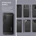 Spigen Rugged Armor Case - тънък качествен силиконов (TPU) калъф за Sony Xperia 10 III (2021) (черен) 4