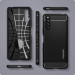 Spigen Rugged Armor Case - тънък качествен силиконов (TPU) калъф за Sony Xperia 10 III (2021) (черен) 2