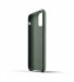 Mujjo Full Leather Case - кожен (естествена кожа) кейс за iPhone 11 Pro (тъмнозелен) 5