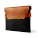 Mujjo Envelope Sleeve - луксозен калъф за iPad mini 1, mini 2, mini 3, mini 4, mini 5 (кафяв) 1