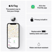 Apple AirTag - иновативно устройство за намиране на изгубени вещи (бял) 5