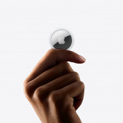 Apple AirTag 4 Pack - комплект от 4 броя иновативни устройства за намиране на изгубени вещи (бял) 4