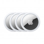 Apple AirTag 4 Pack - комплект от 4 броя иновативни устройства за намиране на изгубени вещи (бял)