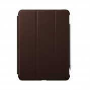Nomad Rugged Folio Case - хибриден минималистичен калъф iPad Pro 11 M1 (2021), iPad Pro 11 (2020), iPad Pro 11 (2018) (кафяв) 1