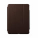 Nomad Rugged Folio Case - хибриден минималистичен калъф iPad Pro 11 M1 (2021), iPad Pro 11 (2020), iPad Pro 11 (2018) (кафяв) 2