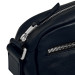 Knomo Brook Leather Cross-Body - луксозна дамска чанта от естествена кожа с презрамка (тъмносин) 5