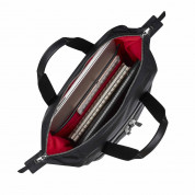 Knomo Chiltern Laptop Tote Backpack 13 - луксозна дамска раница от естествена кожа (черен) 5