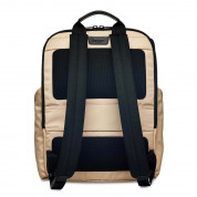 Knomo Thurloe Laptop Backpack 15 - луксозна мъжка раница от естествена кожа (бежов) 1