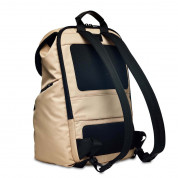 Knomo Thurloe Laptop Backpack 15 - луксозна мъжка раница от естествена кожа (бежов) 2