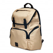 Knomo Thurloe Laptop Backpack 15 - луксозна мъжка раница от естествена кожа (бежов)
