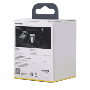 Baseus Minimalist Car Cup Holder Air Freshener (SUXUN-CL0S) - ароматизатор за автомобил с функция за премахване на формалдехид (сребрист) 11