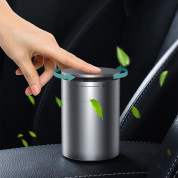 Baseus Minimalist Car Cup Holder Air Freshener (SUXUN-CL0S) - ароматизатор за автомобил с функция за премахване на формалдехид (сребрист) 6