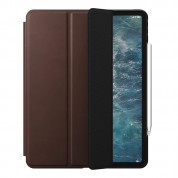 Nomad Rugged Folio Case - хибриден минималистичен калъф за iPad Pro 12.9 (2020), iPad Pro 12.9 (2018) (кафяв) 4