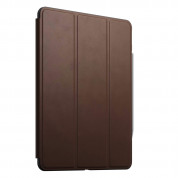 Nomad Rugged Folio Case - хибриден минималистичен калъф за iPad Pro 12.9 (2020), iPad Pro 12.9 (2018) (кафяв) 3