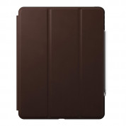 Nomad Rugged Folio Case - хибриден минималистичен калъф за iPad Pro 12.9 (2020), iPad Pro 12.9 (2018) (кафяв) 1
